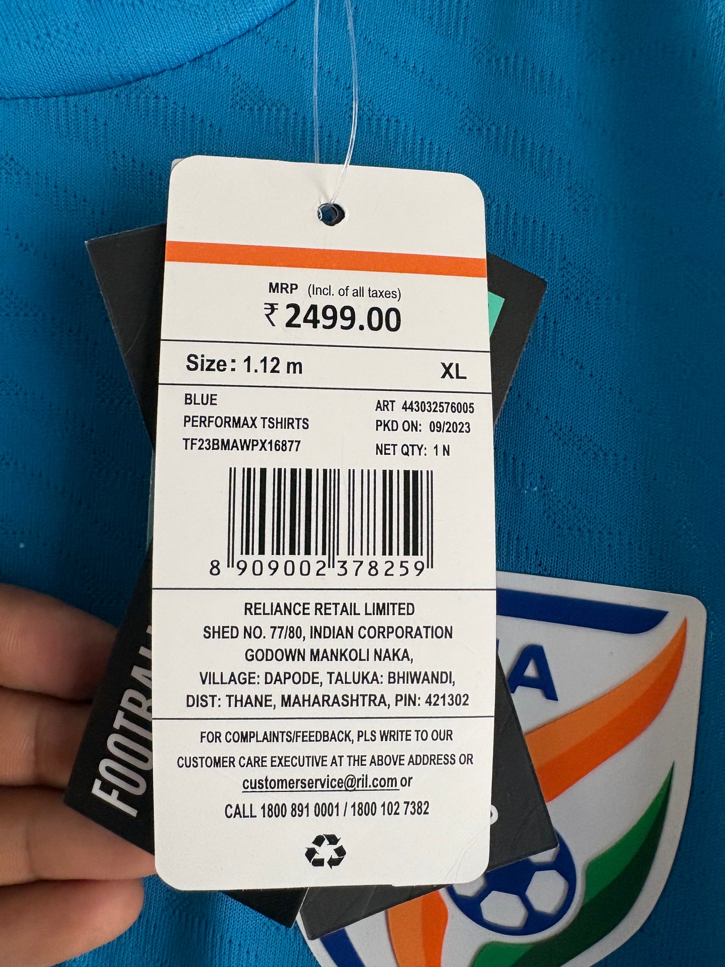 India football 2022-23 Home