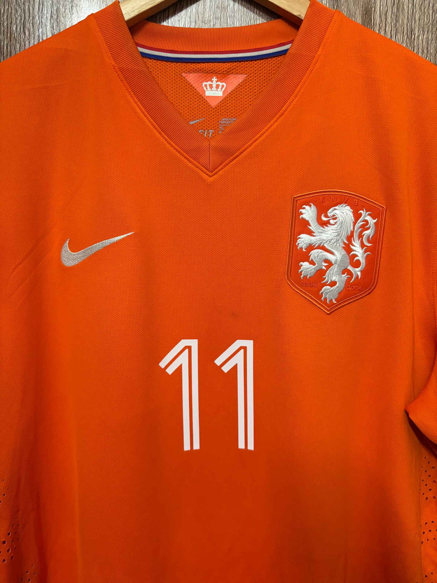 Robben x Netherlands 2014 World Cup Jersey(Rare)