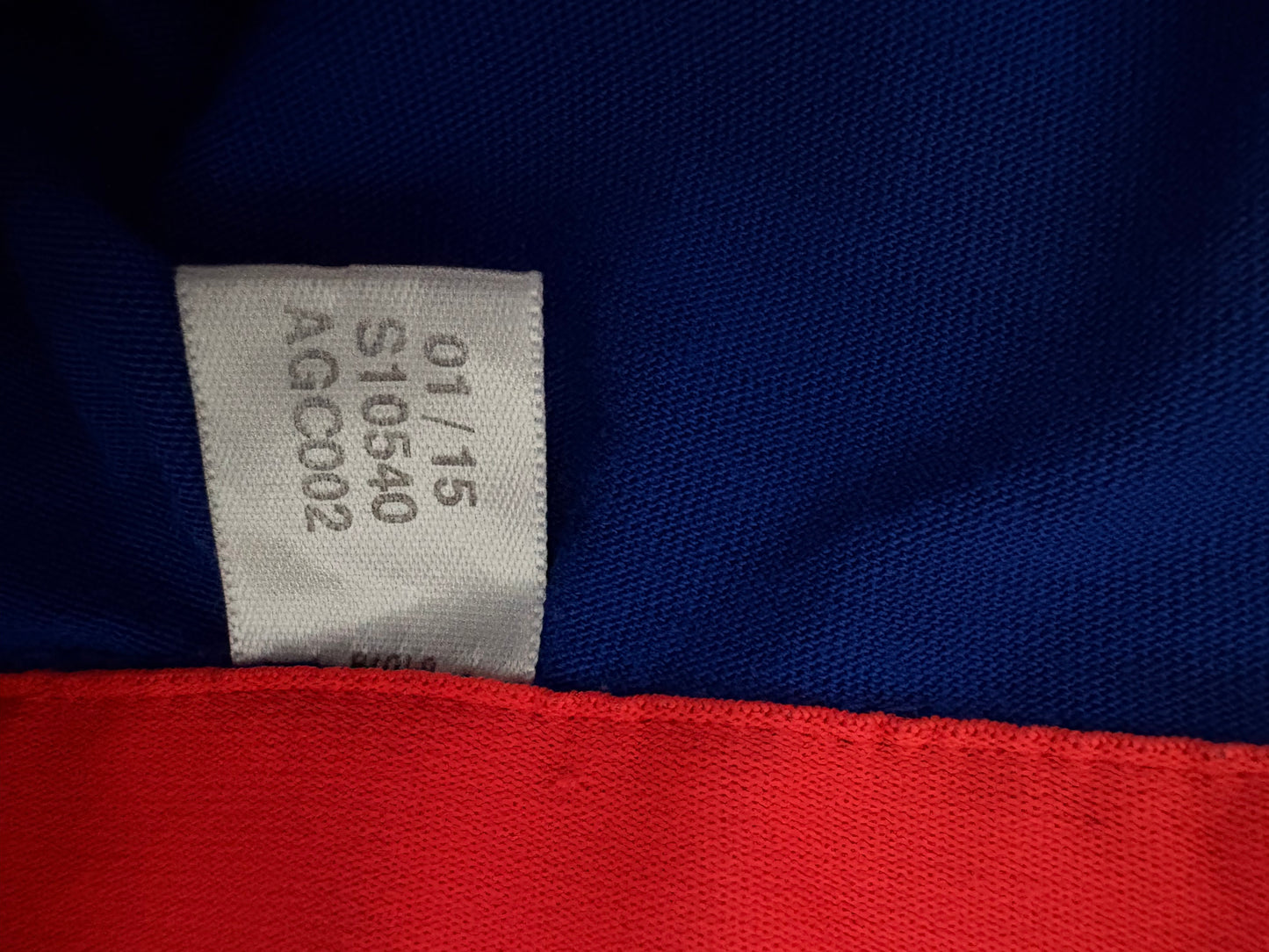 England 2015 ICC Cricket World Cup Jersey(Rare)