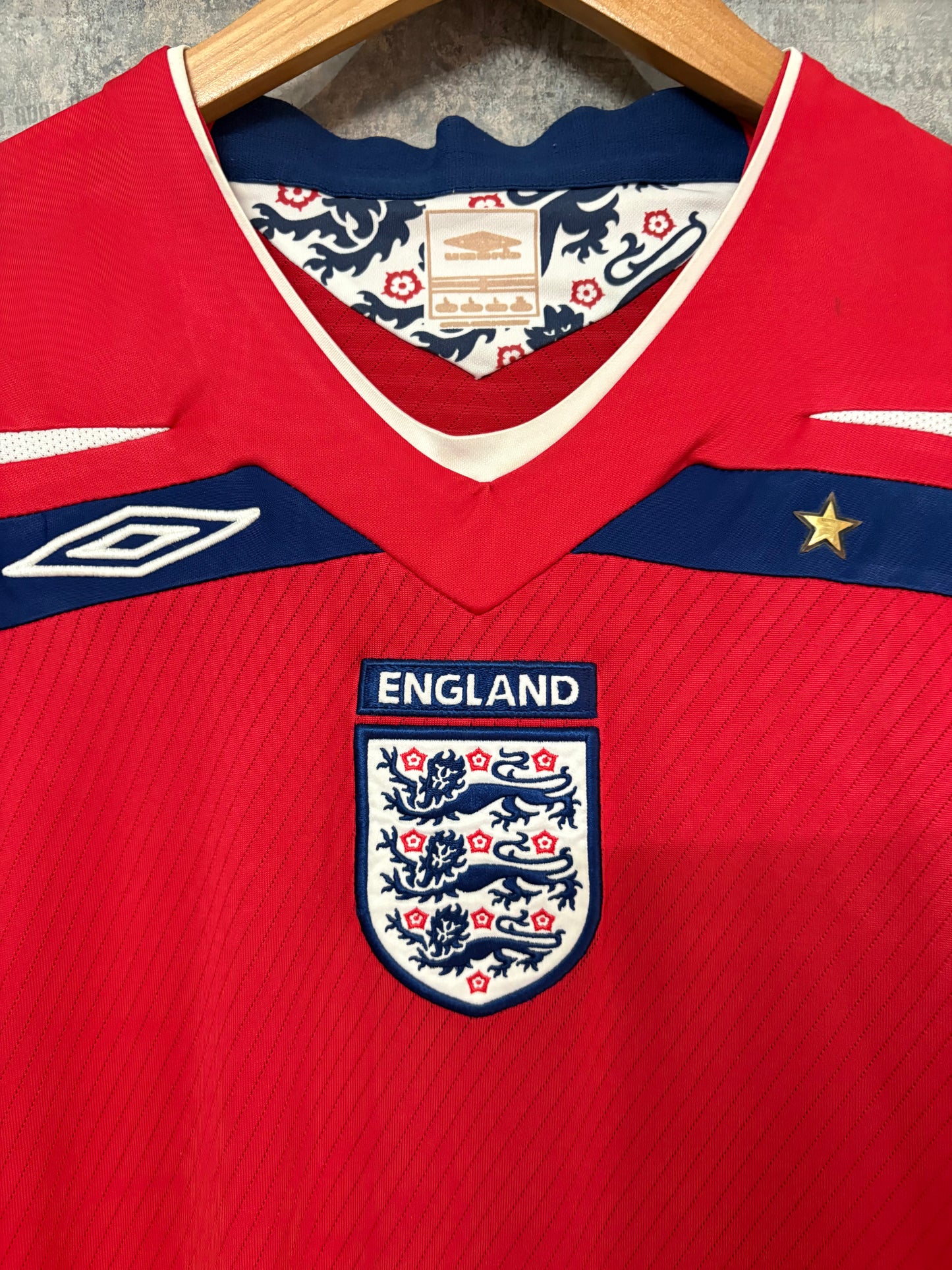 Umrbo England Shirt 2008 Away