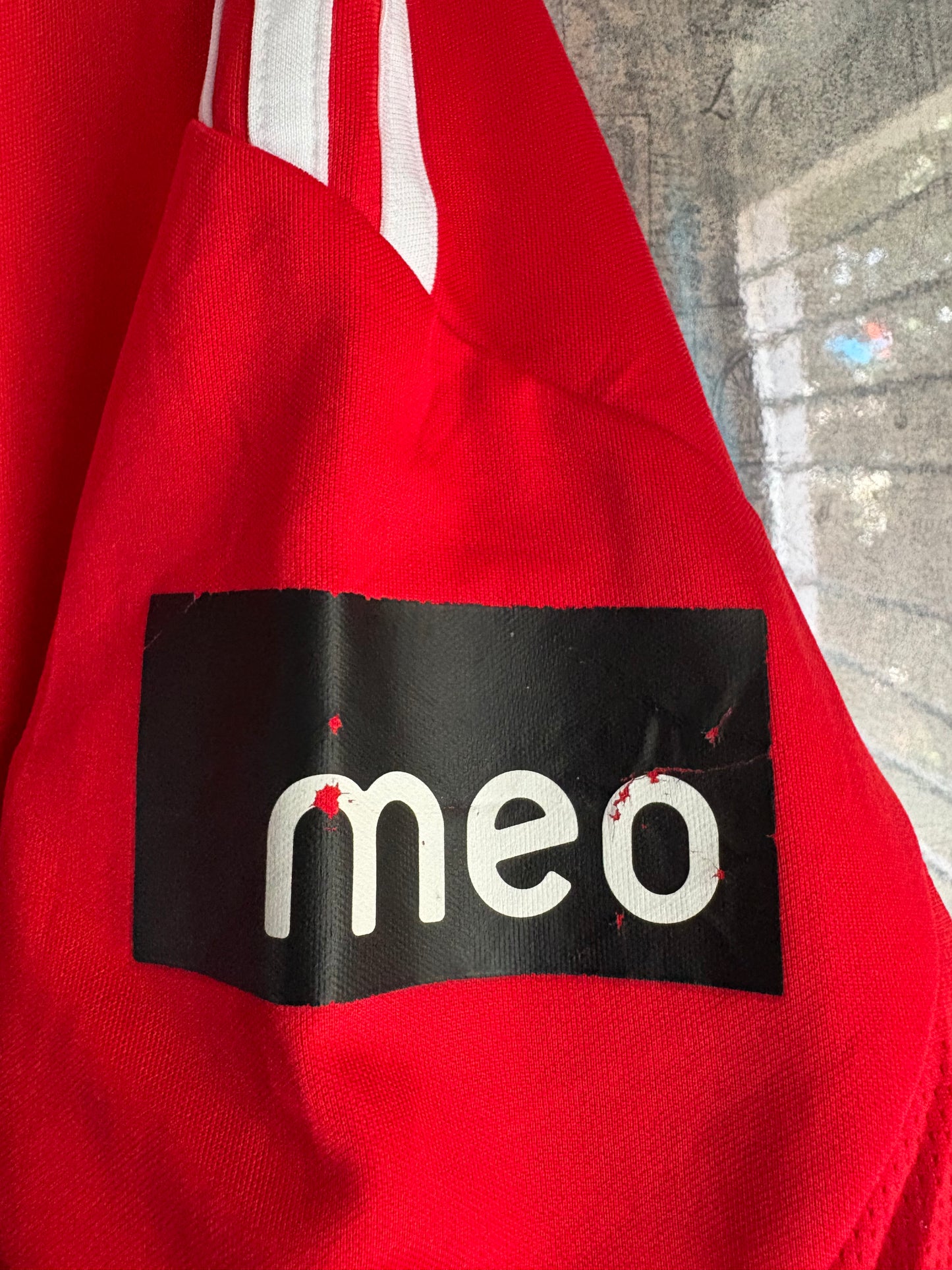 Benfica 2009-10 Home Di Maria Adidas shirt