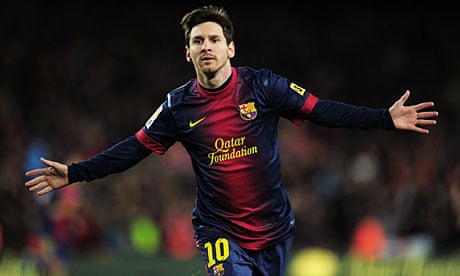 FC Barcelona 2012-13 Messi Jersey