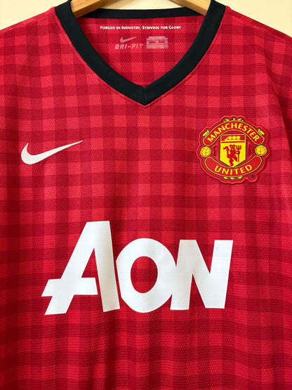 V.Persie x Manchester United 2012-13 Home(Rare)-XL