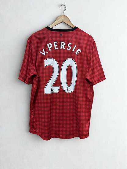 V.Persie x Manchester United 2012-13 Home(Rare)-XL