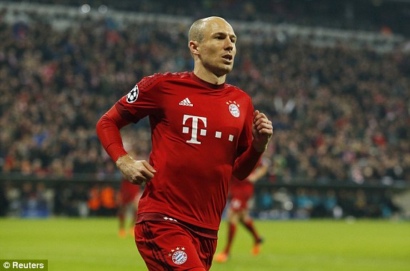 Robben x Bayern Munich 2015-16 Home(Rare)