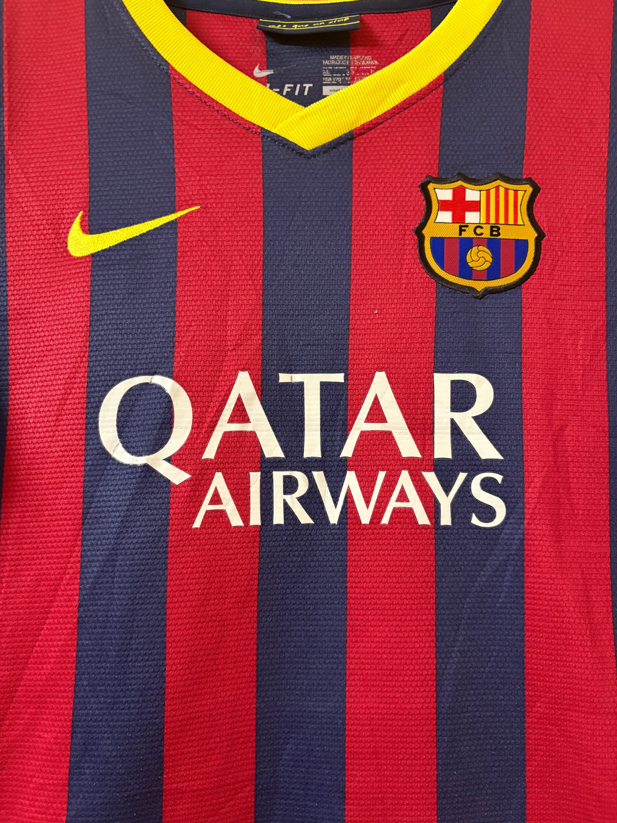 Xavi x Barcelona FC 2013-14 Home(Super Rare)