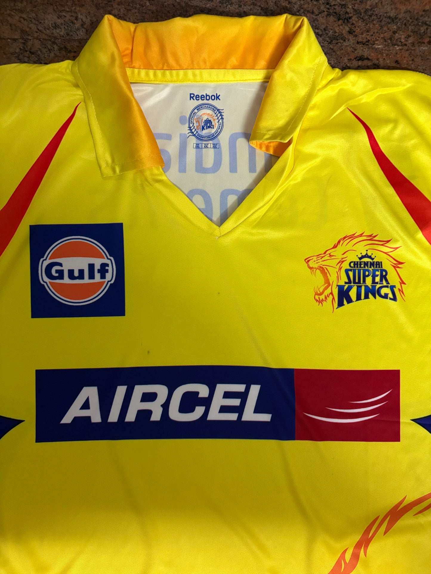 Dhoni X CSK 2008 Jersey(Rare)