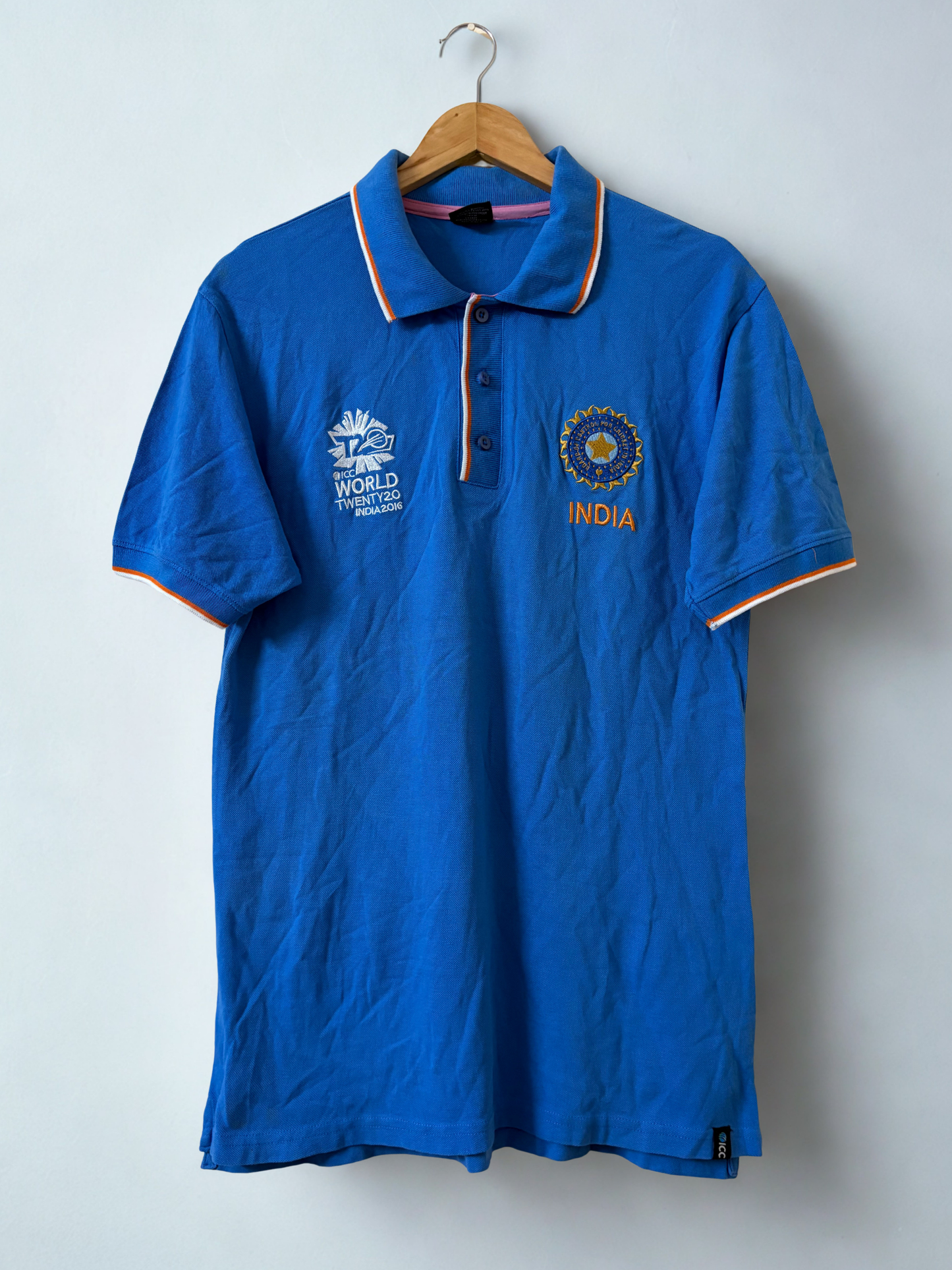 ICC T20 2016 World Cup Official T-Shirt BCCI(Super Rare)