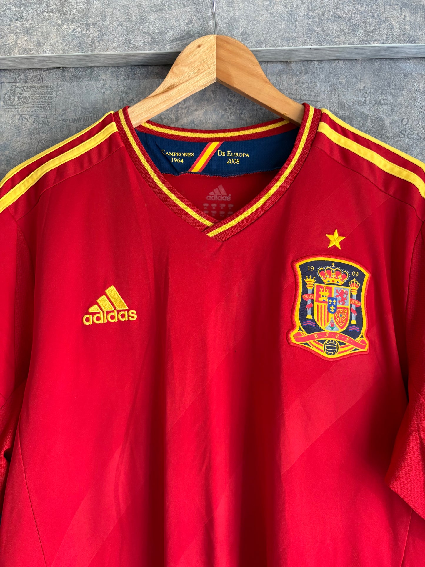 Spain 2012 Euro cup Home Jersey by Adidas