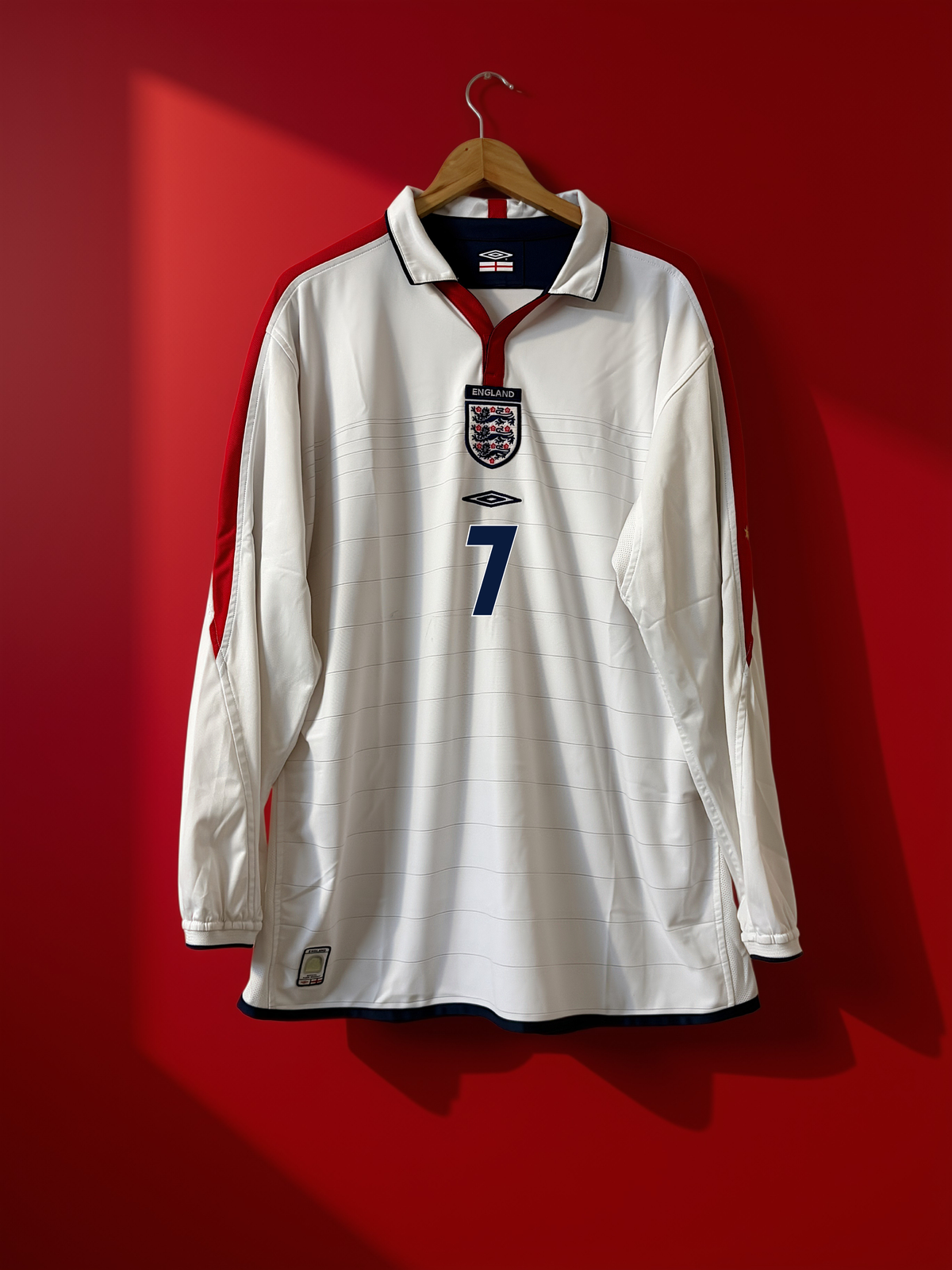 Beckham x England 2004 Home LS(Super Rare)