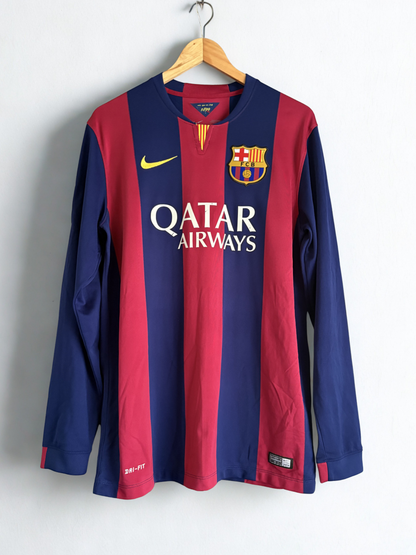 Messi x FC Barcelona Home 2014-15 UCL winner Jersey