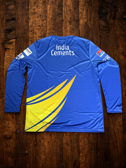 CSK Retro Training Jersey(Rare) -XL