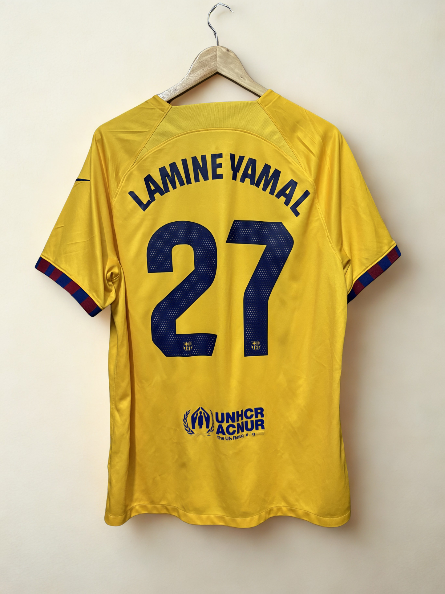Yamal x Barcelona 2022-23 4th Kit