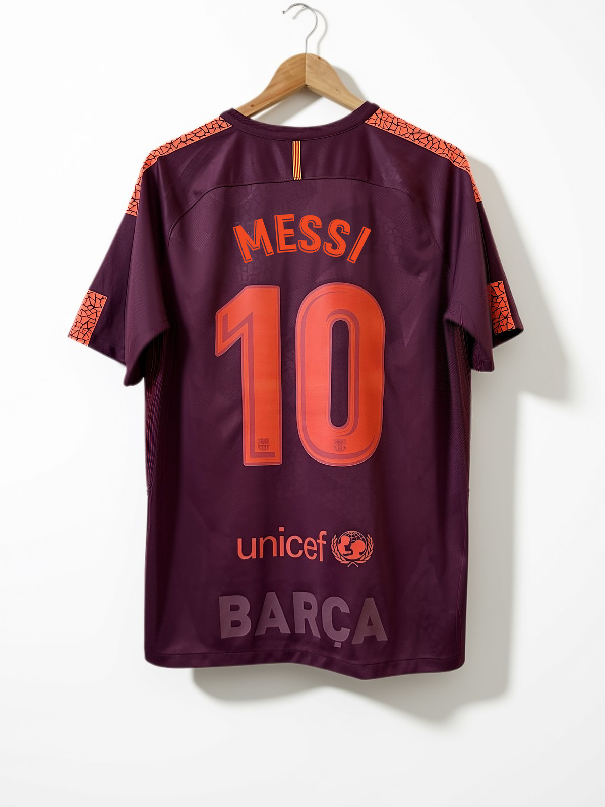 Messi x Barcelona 2017-18 3rd Kit(Rare)