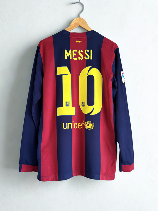 Messi x FC Barcelona Home 2014-15 UCL winner Jersey