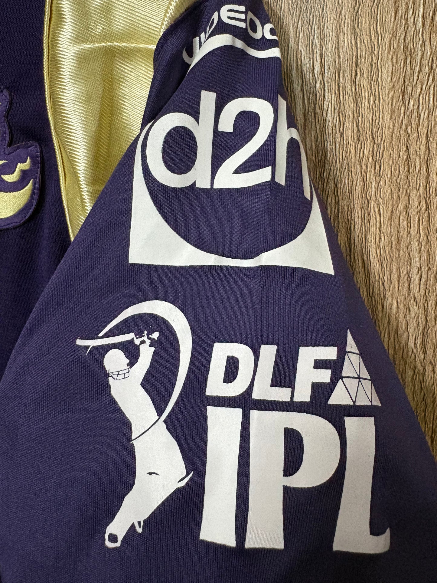KKR 2010 IPL Jersey - Player  Version(Rare)