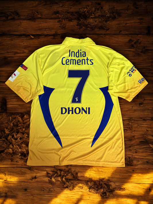 Dhoni X CSK 2008 Jersey -2XL(Rare)