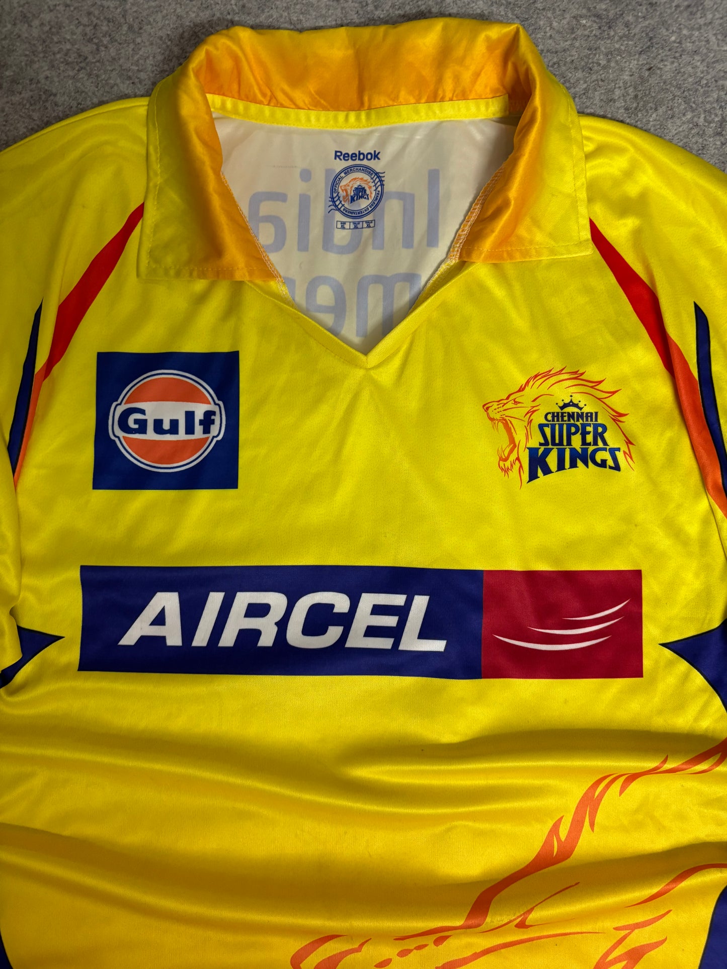 Dhoni x CSK 2011 IPL Winner 🏆Jersey(Rare) - Player Version