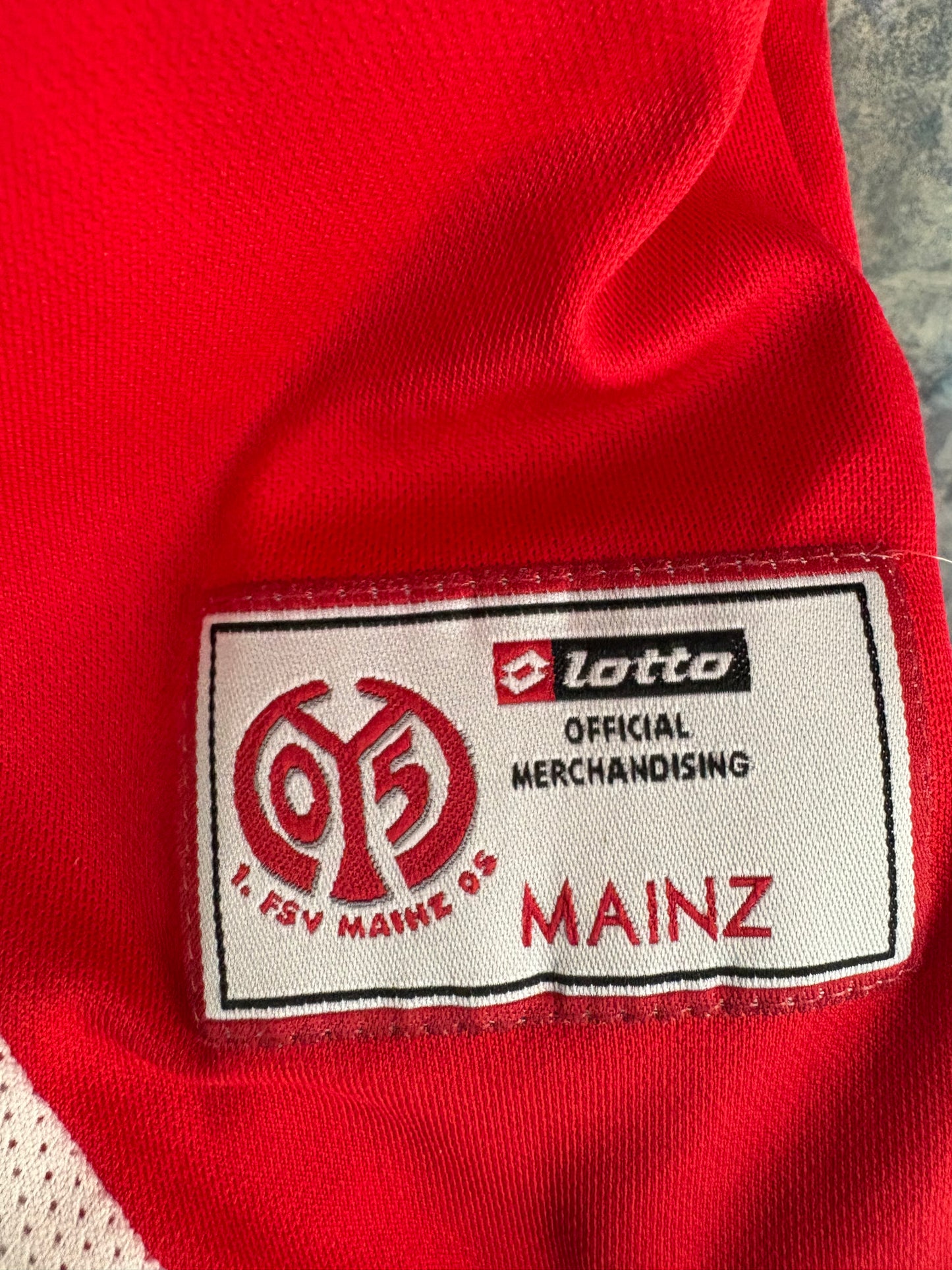 FSV Mainz 2007-08 Lotto Home Jersey