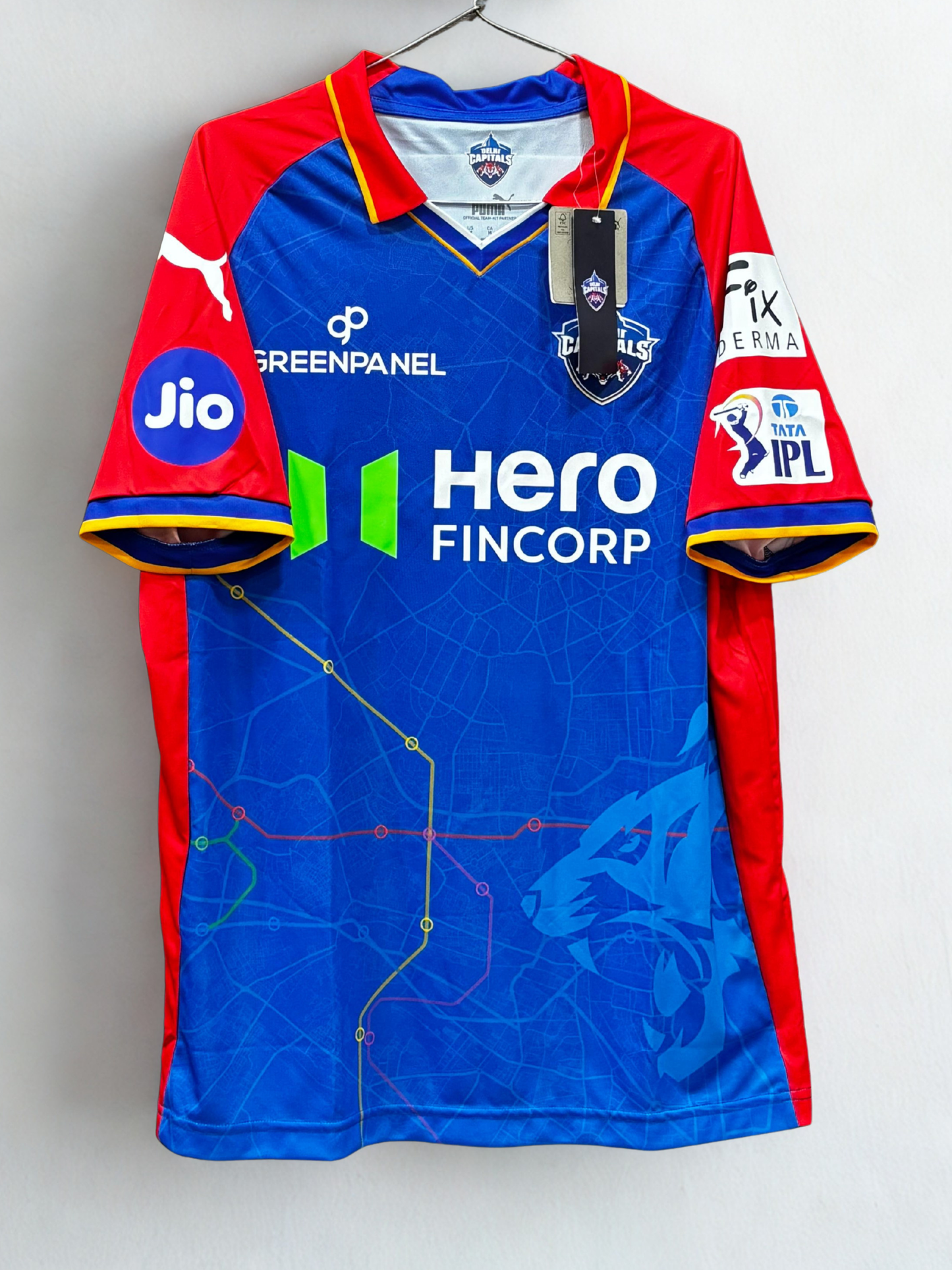 Delhi Capitals 2024 Jersey - Player Issue