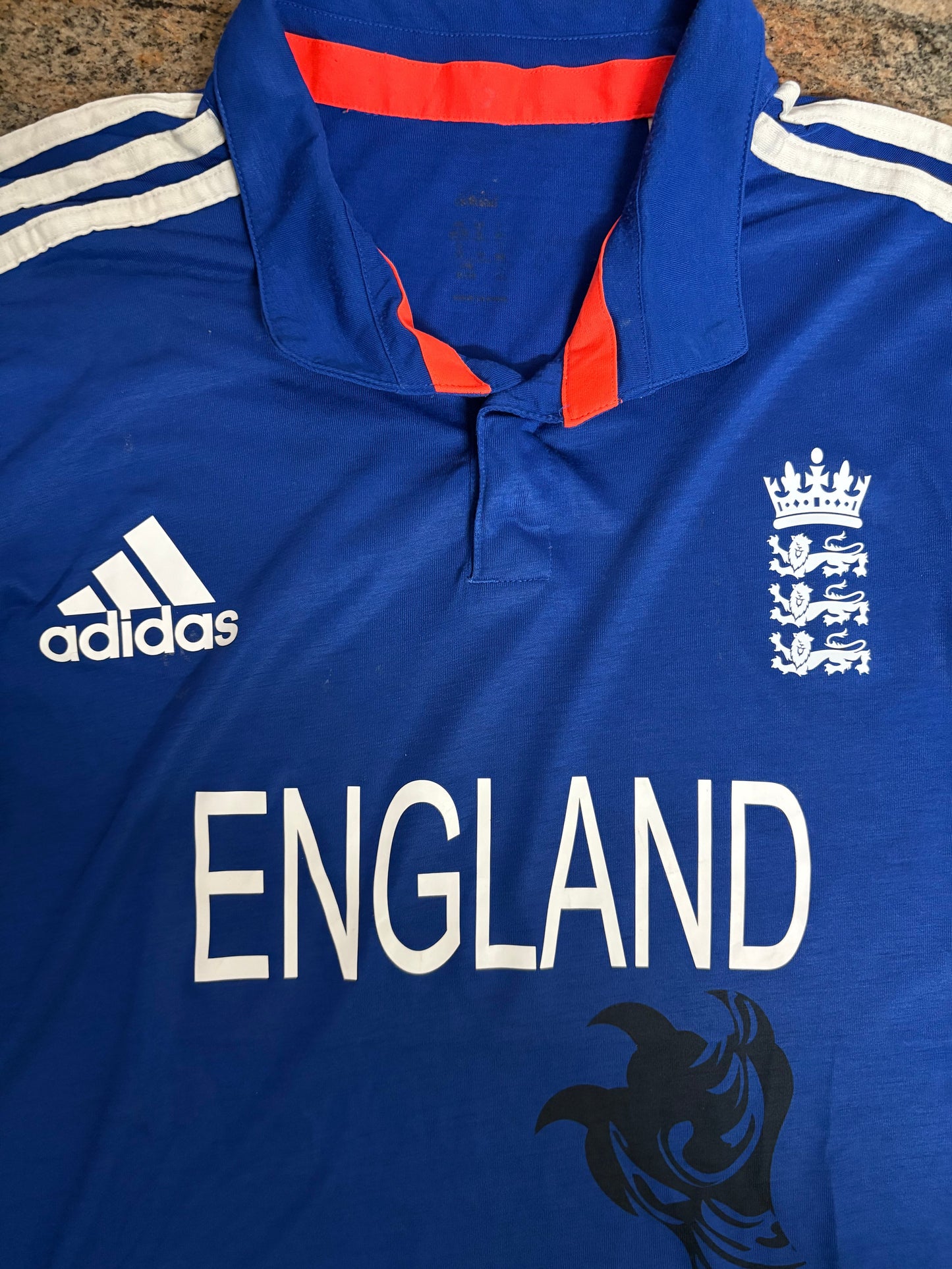 England 2015 ICC Cricket World Cup Jersey(Rare)