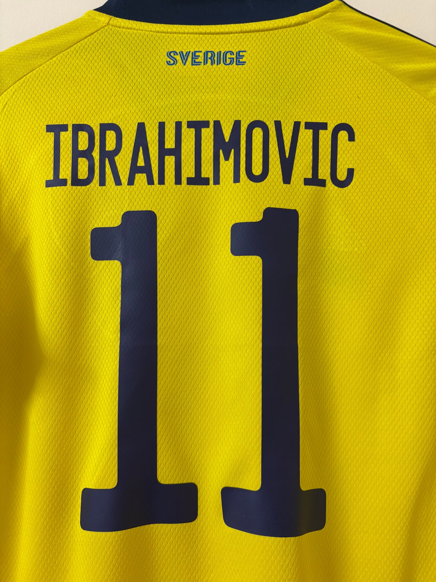 Ibrahimovic x Sweden 2020-21 Home Jersey(Rare)