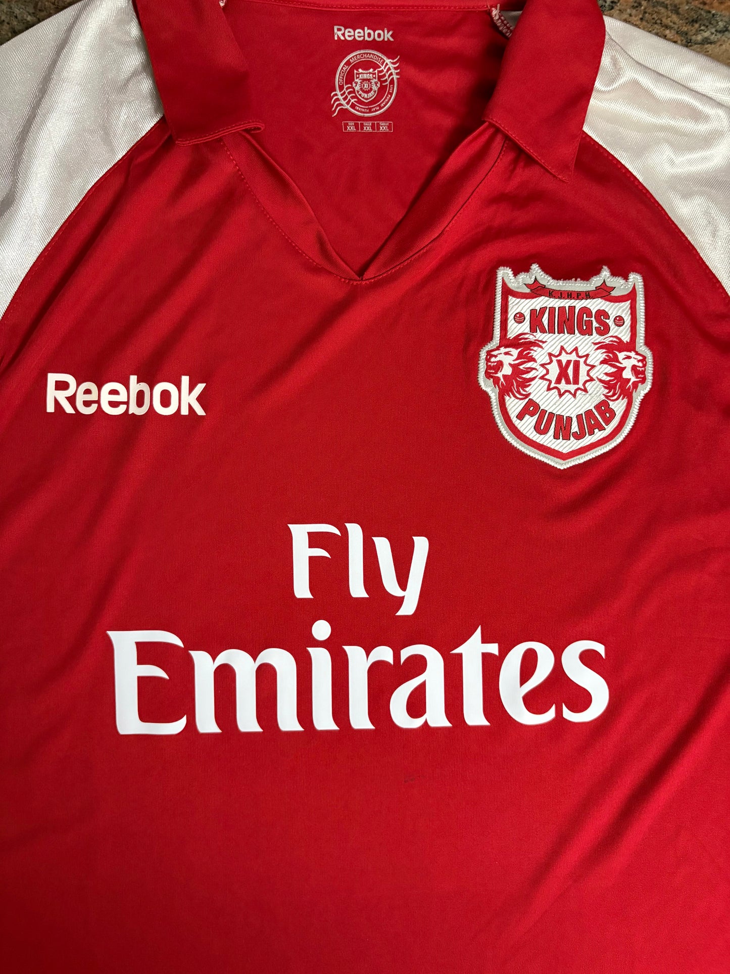 Kings XI Punjab Retro IPL Jersey(Rare)-2XL
