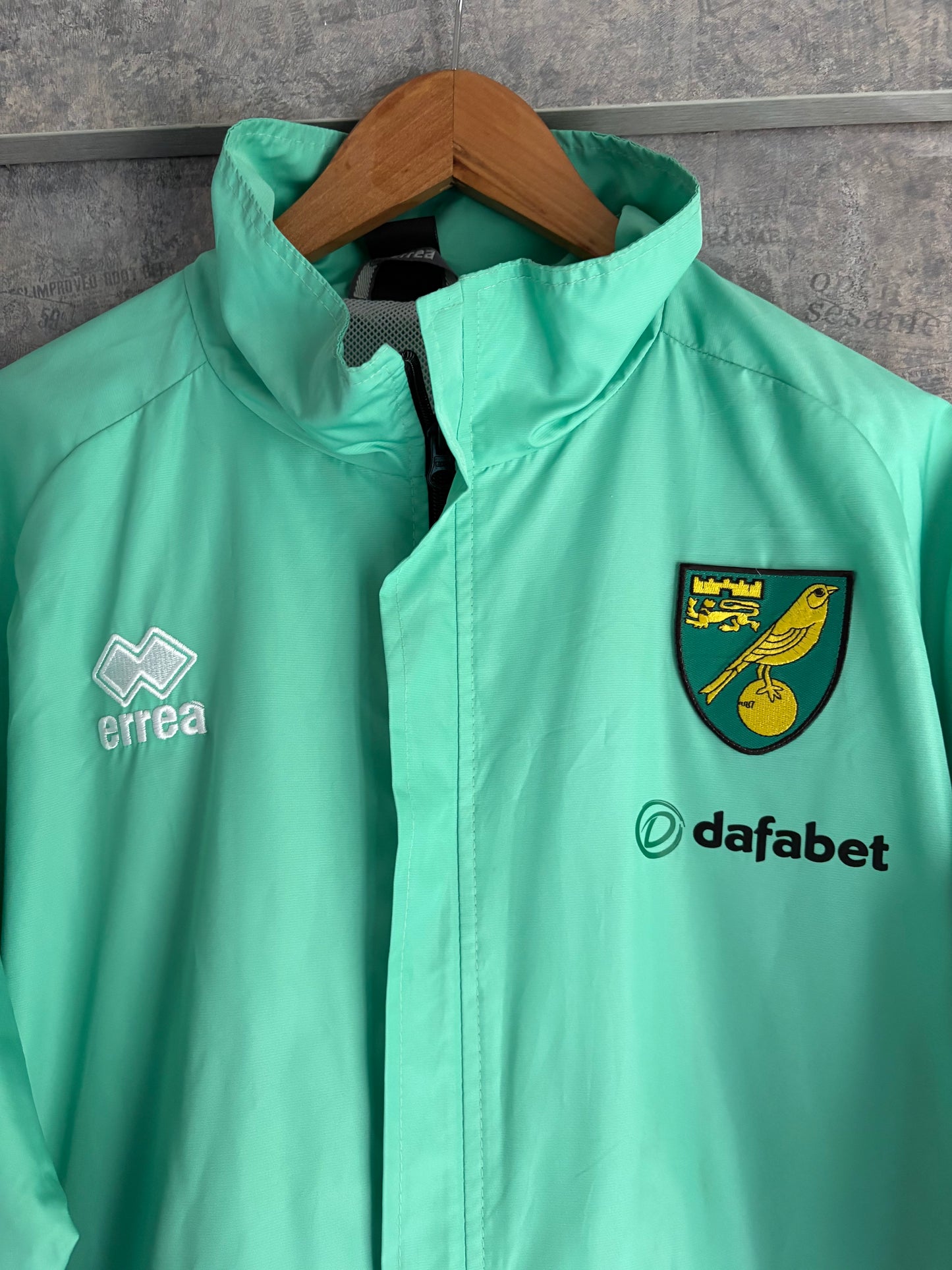 Norwich City Jacket by Errea