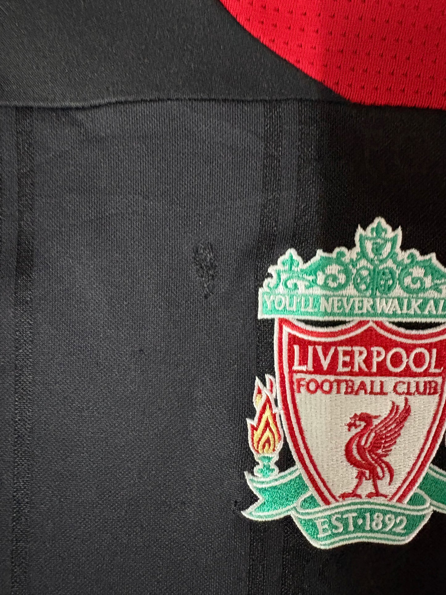 Liverpool 2007-08 Third x Gerrard Jersey - XL