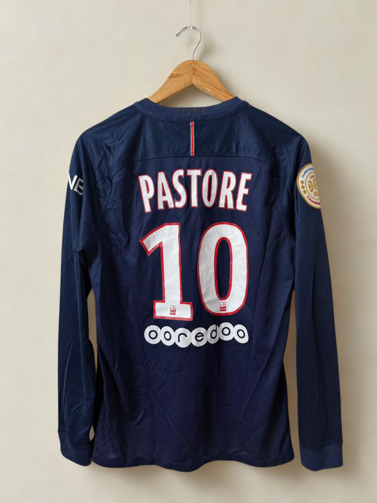 Player Issue PSG 2016-17 Home fully bagded(Rare)