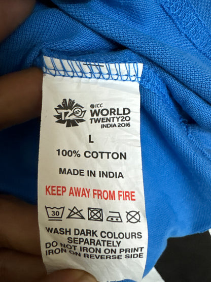 ICC T20 2016 World Cup Official T-Shirt BCCI(Super Rare)