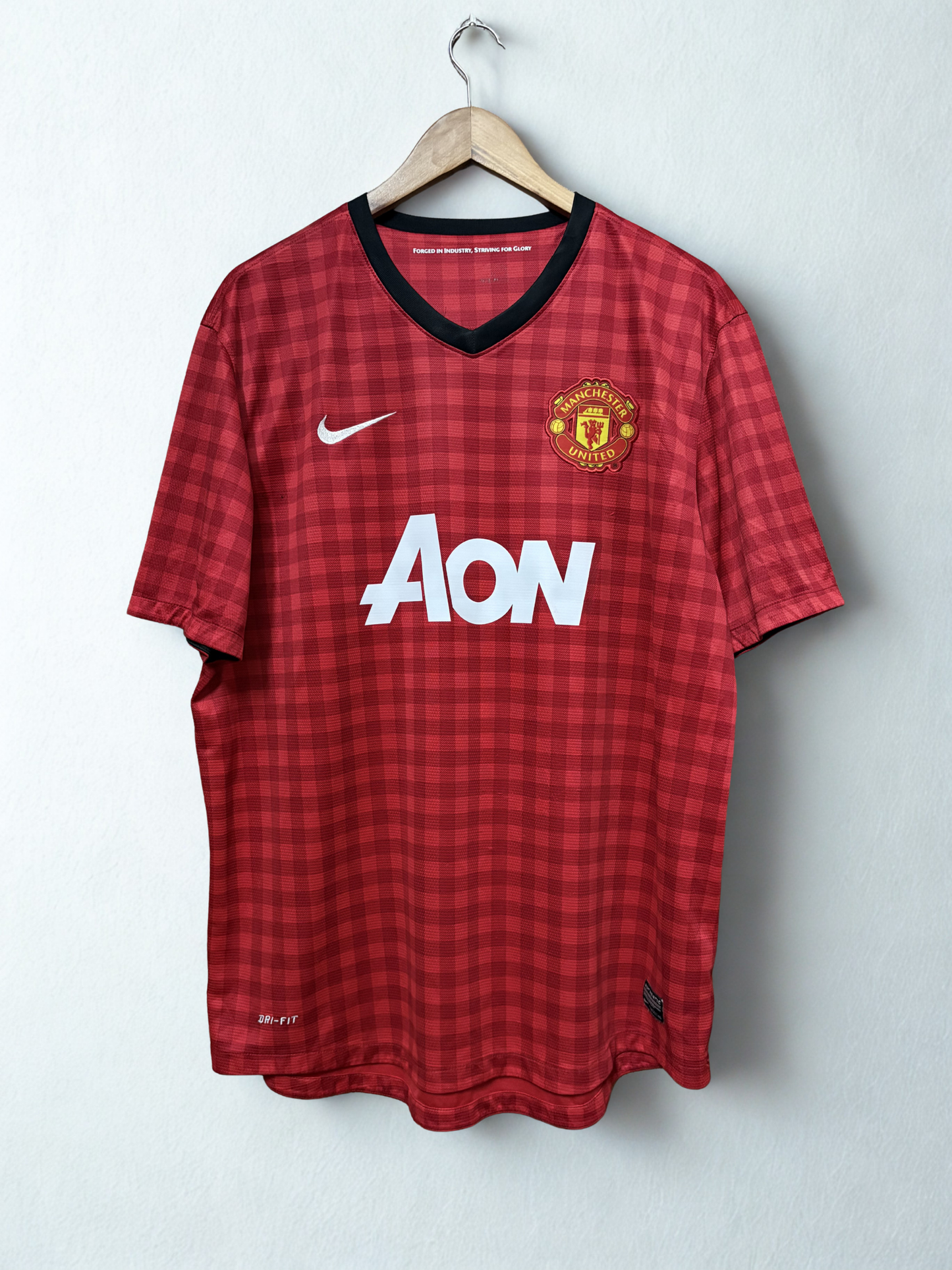 V.Persie x Manchester United 2012-13 Home(Rare)-XL