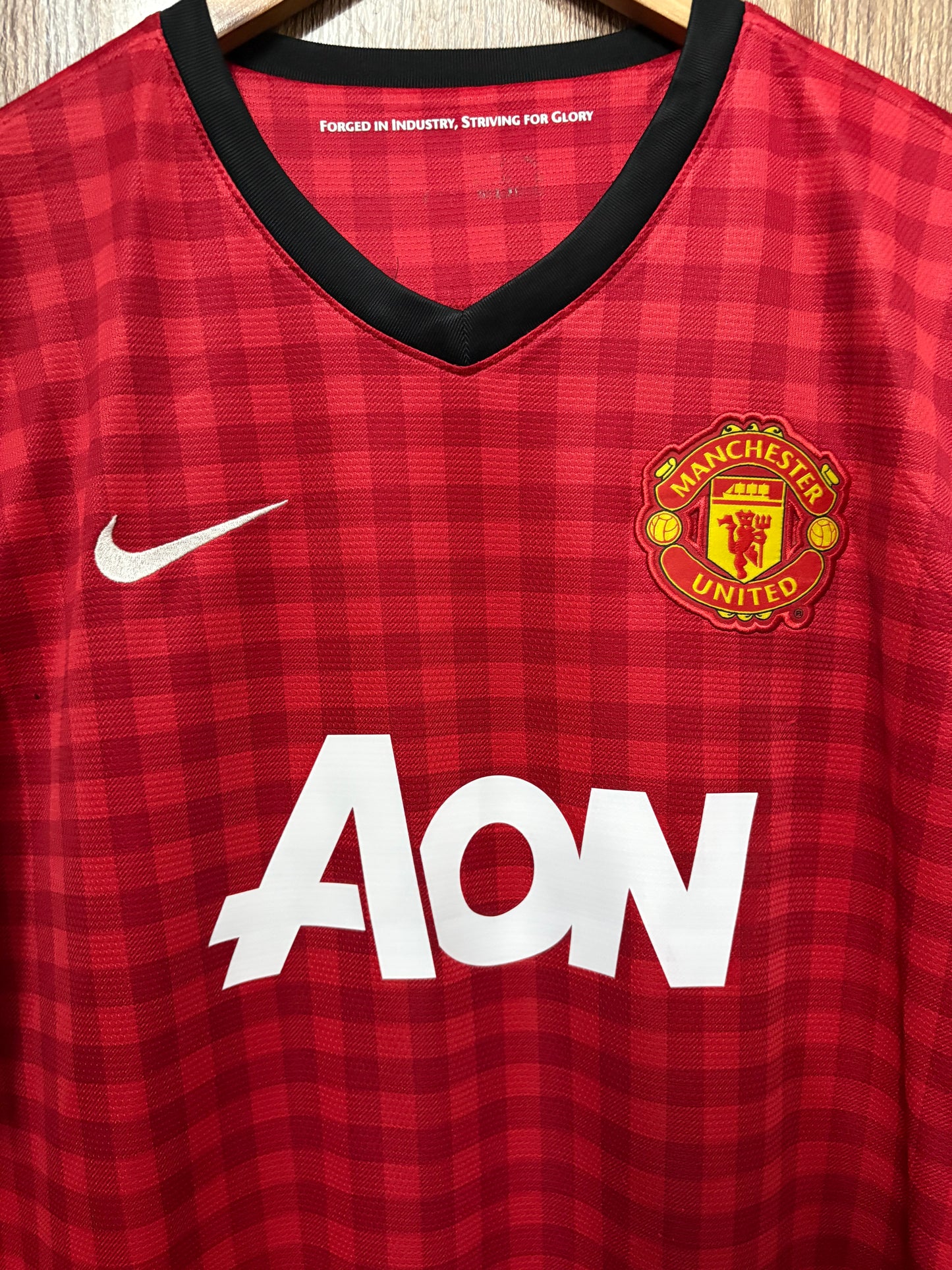 V.Persie x Manchester United 2012-13 Home(Rare)-XL