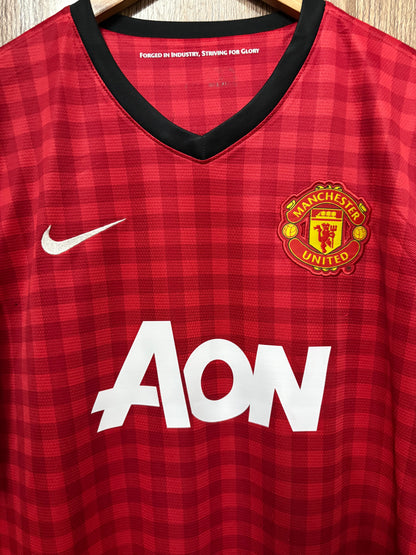 V.Persie x Manchester United 2012-13 Home(Rare)-XL