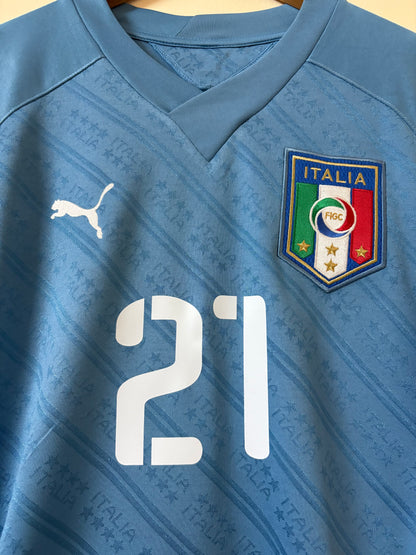 Pirlo x Italy 2009 confederations cup Home(Rare) - Player Version