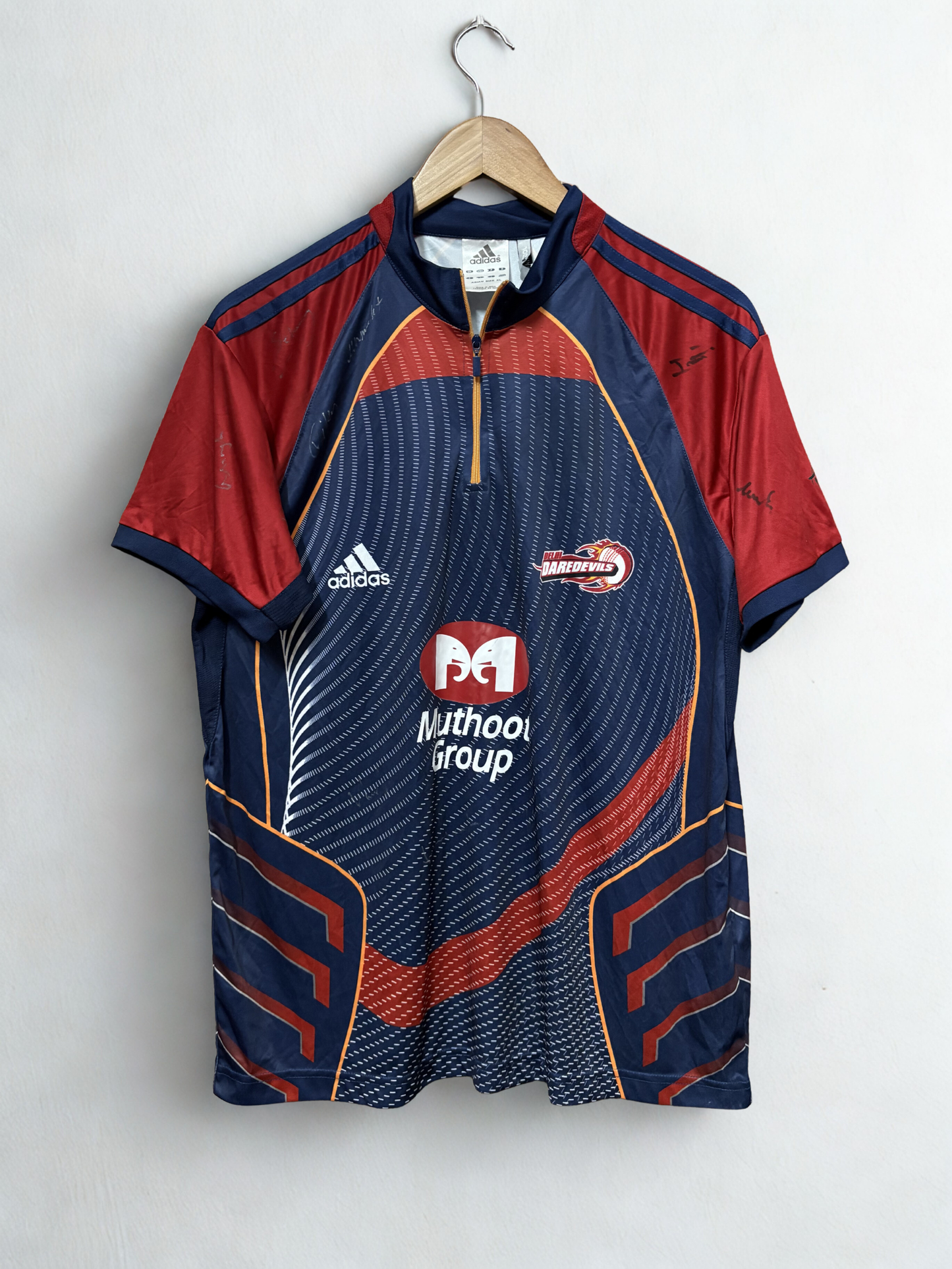 Delhi Daredevils signed 2012 IPL Jersey(Super Rare)- Player Edition