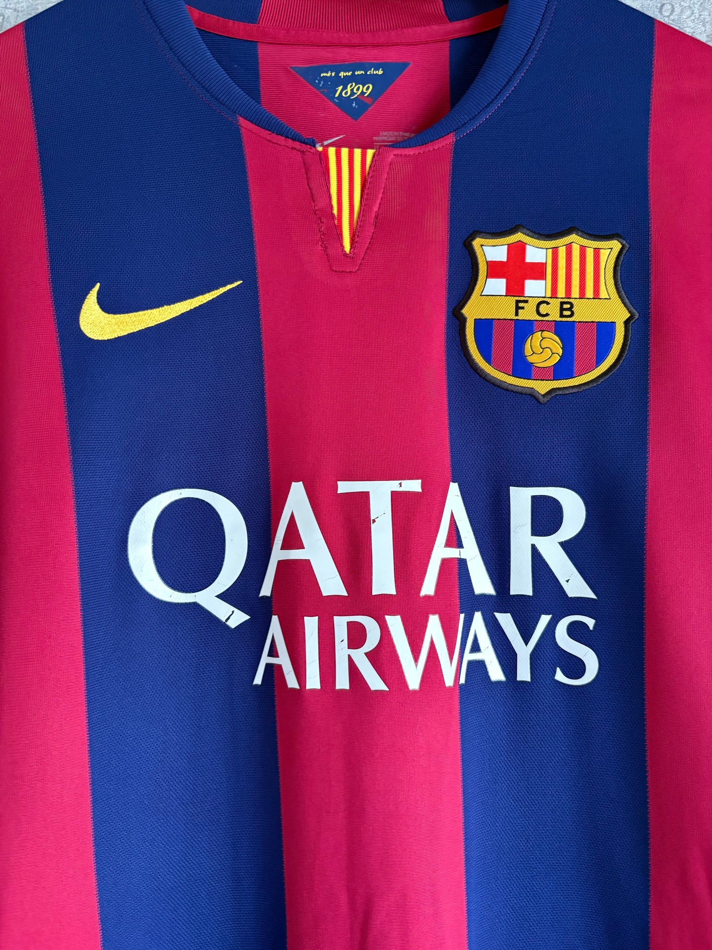 Messi x FC Barcelona Home 2014-15 UCL winner Jersey