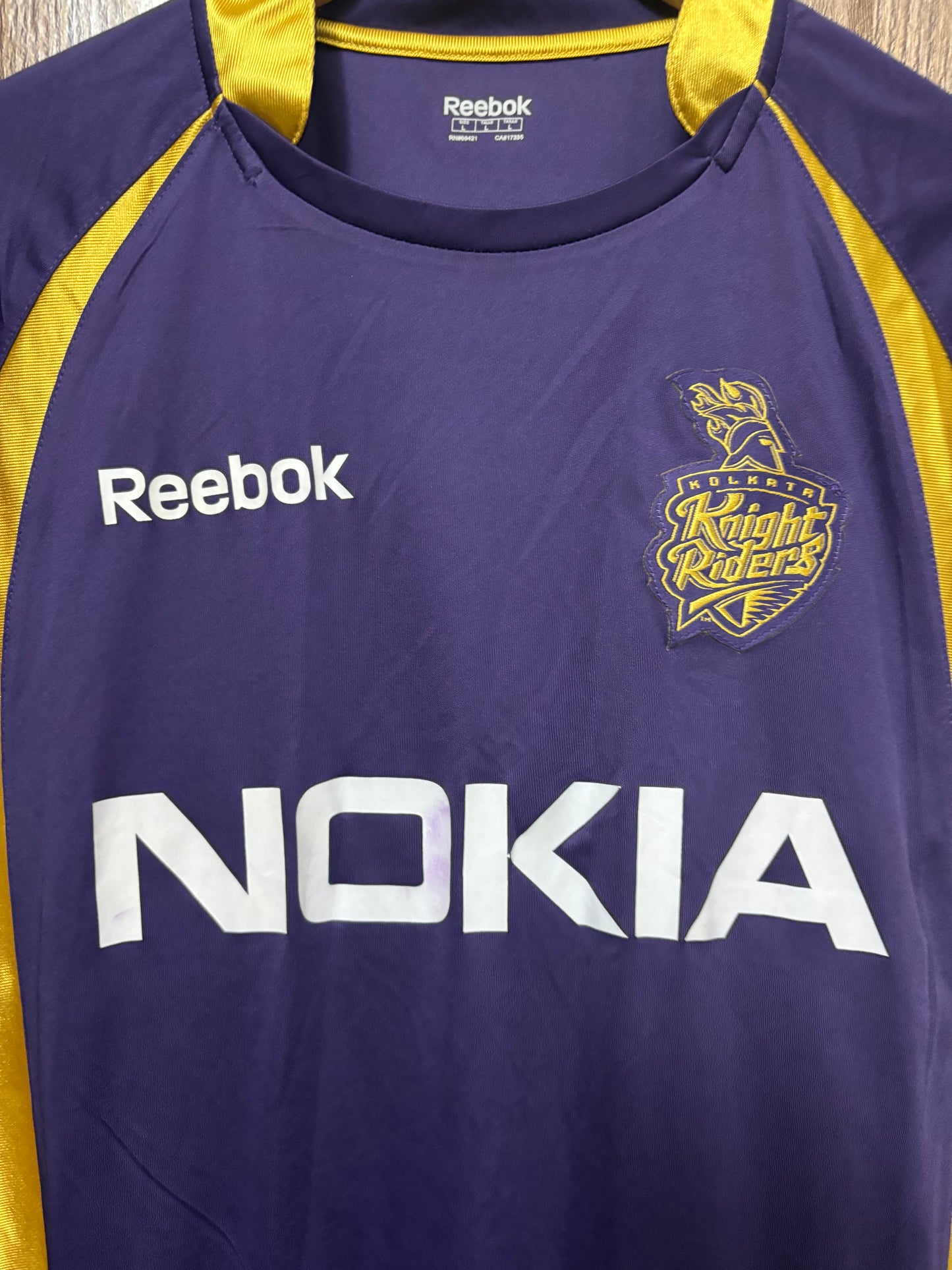KKR 2012 IPL Winner 🏆 Jersey- Player Version(Rare)