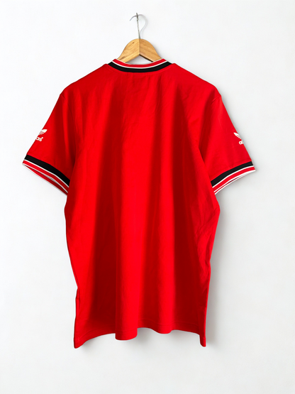 Manchester United 1985 vintage Home Jersey by Adidas Reissue(Supe Rare)