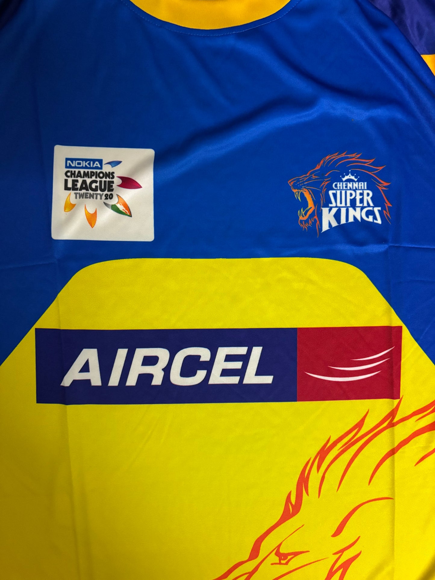 CSK Reebok Training Jersey(Rare) - 2XL