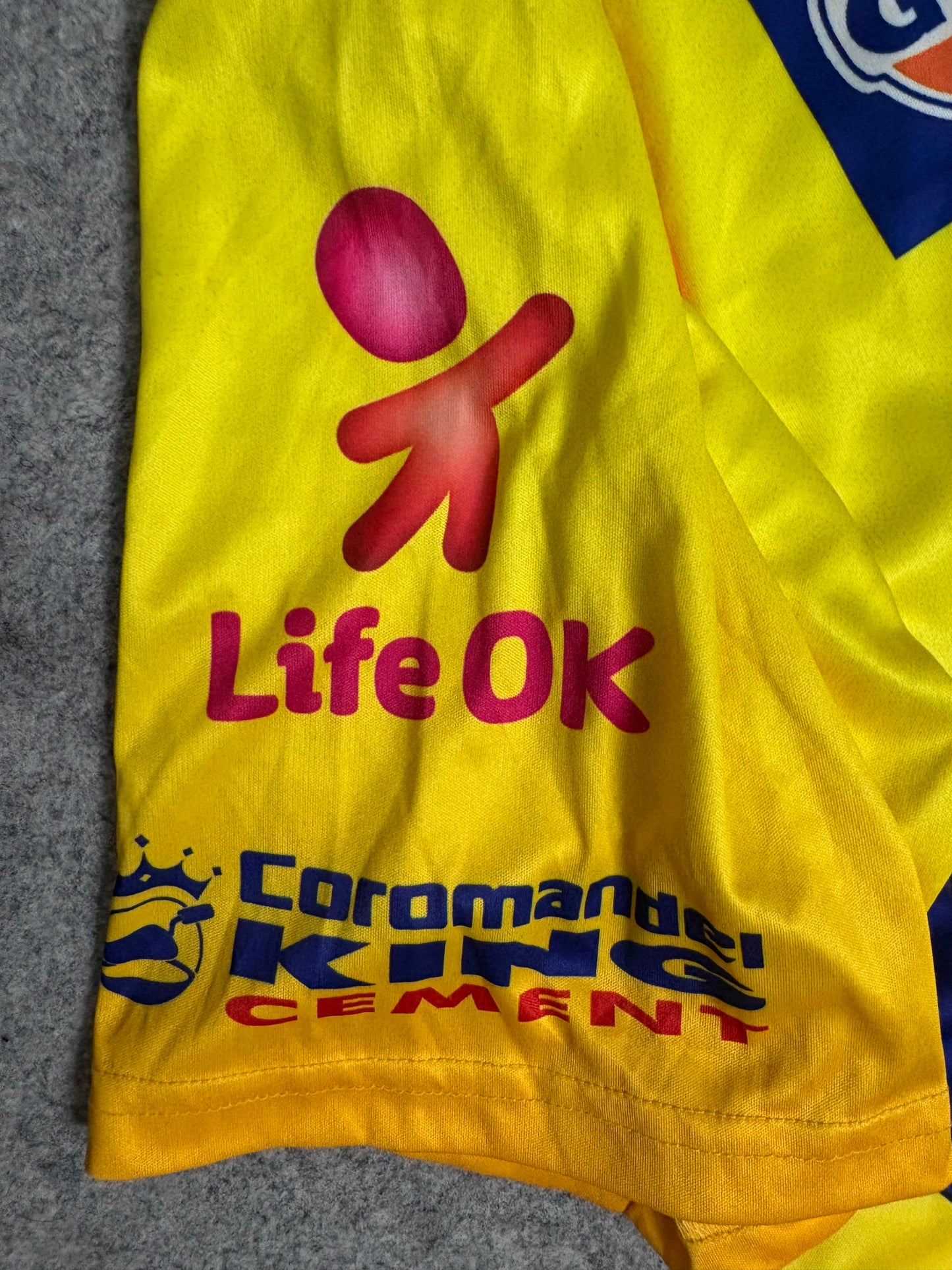 Dhoni x CSK 2011 IPL Winner 🏆Jersey(Rare) - Player Version