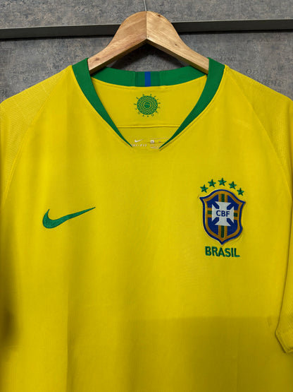 Brazil 2018 Home Jersey by Nike