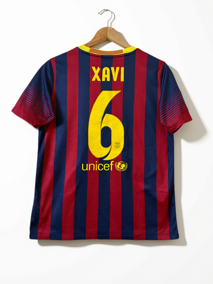 Xavi x Barcelona FC 2013-14 Home(Super Rare)