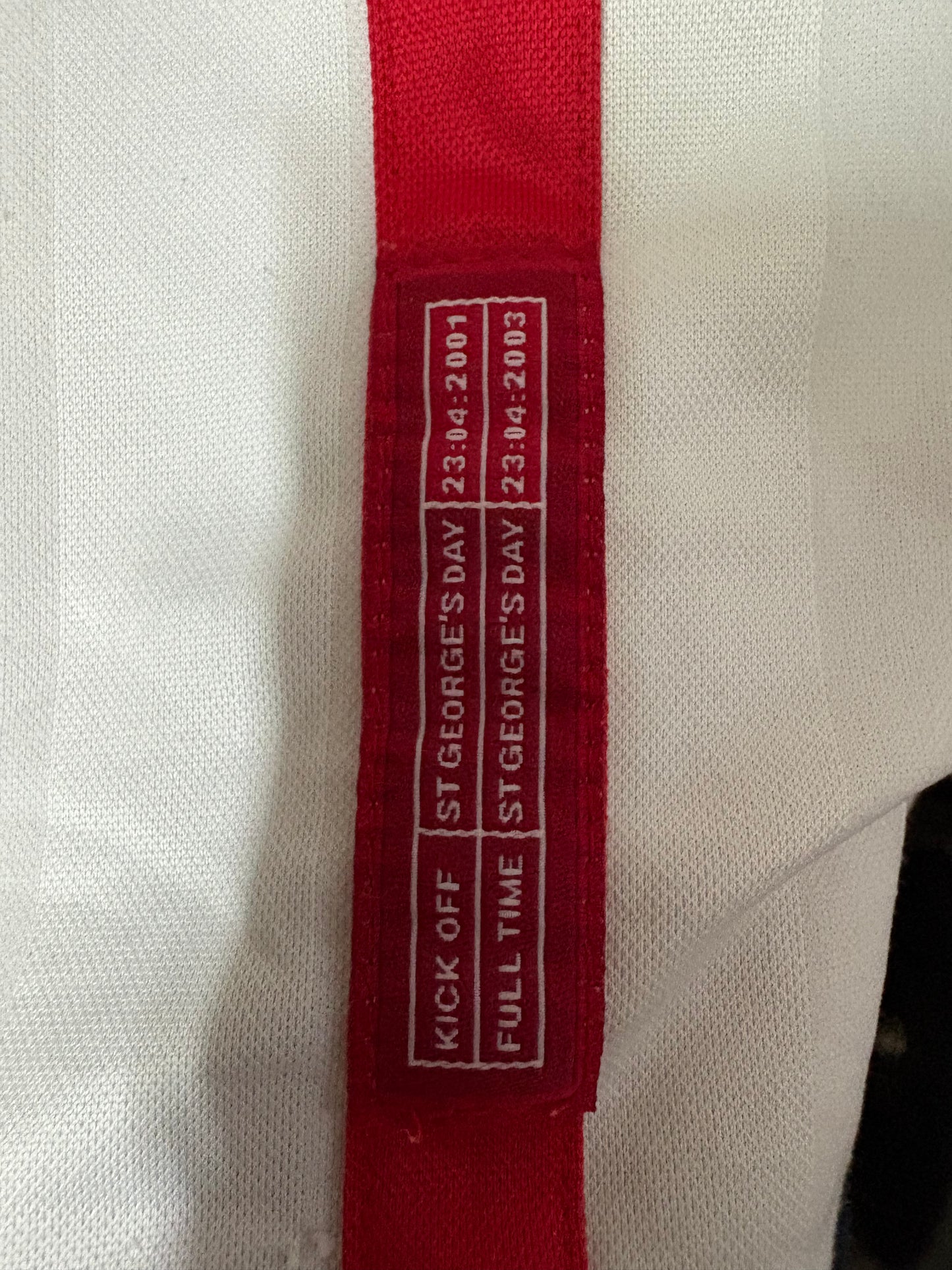 2002 FIFA World cup England Home(Rare)