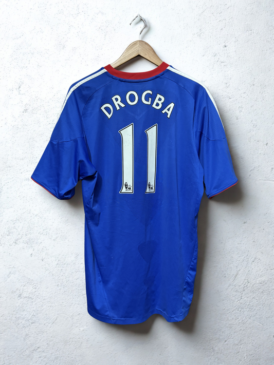 Drogba x 2010-11 Chelsea Home(Rare)