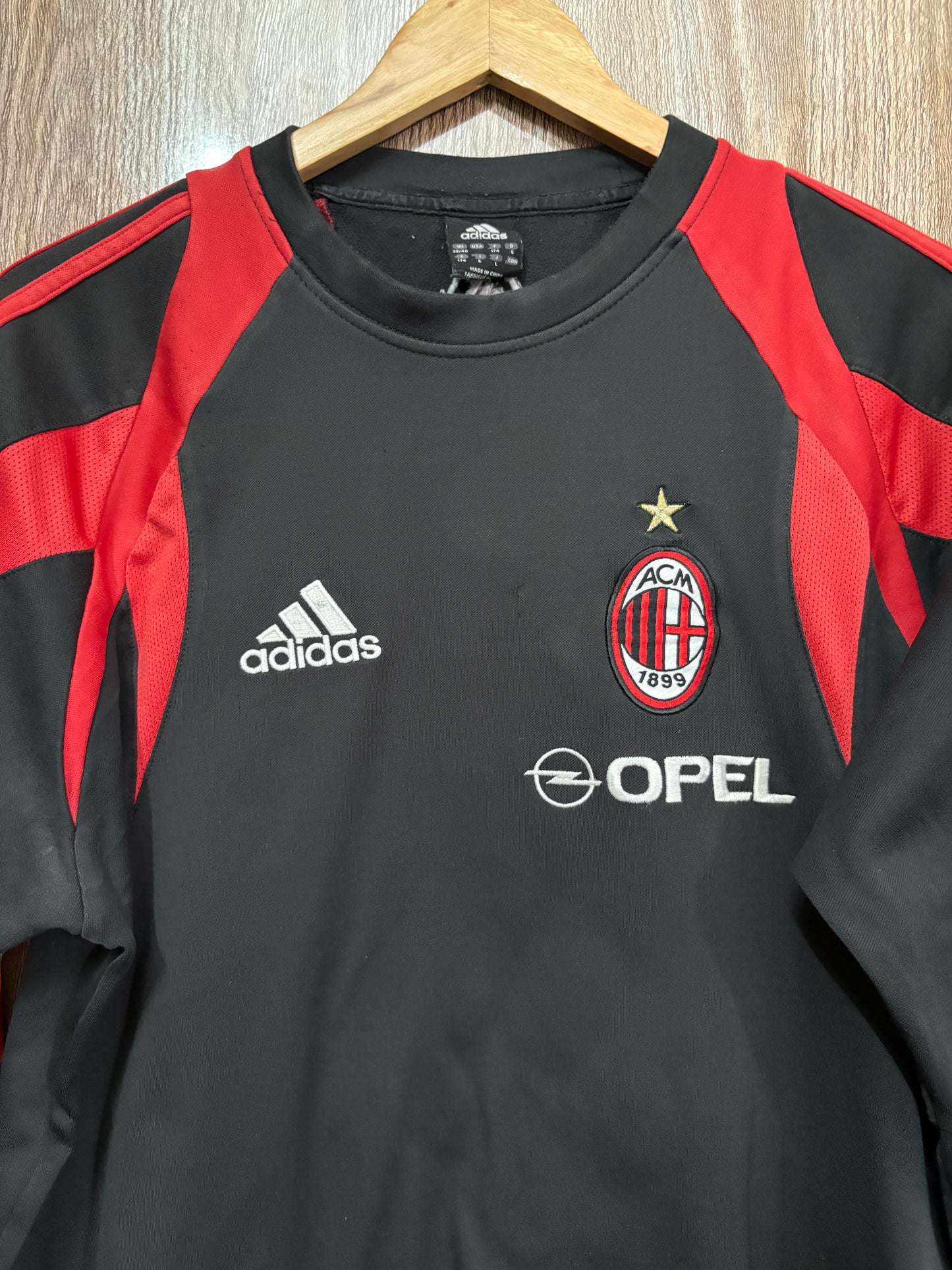 AC Milan 2004-05 Adidas training pullover