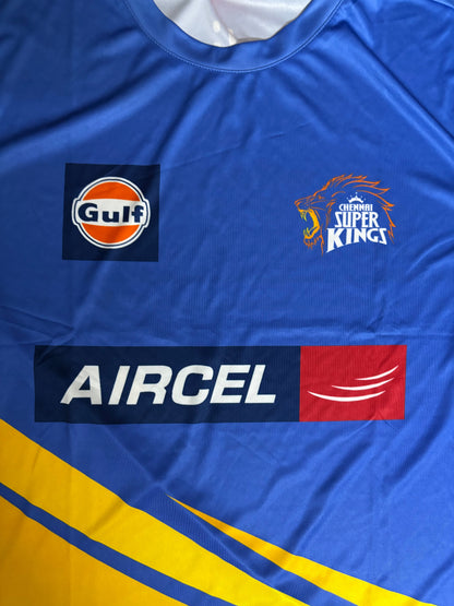 CSK Retro Training Jersey(Rare) -XL