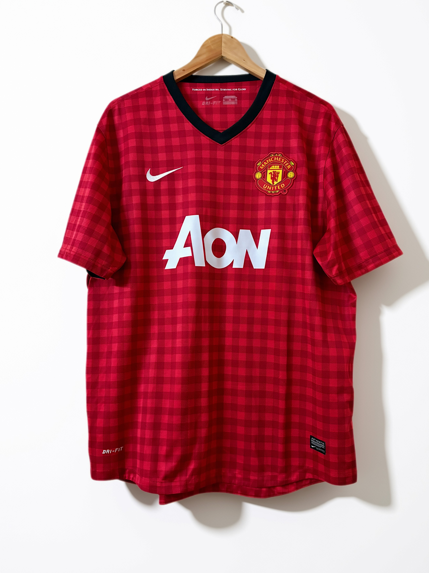 V.Persie x Manchester United 2012-13 Home(Rare)-XL