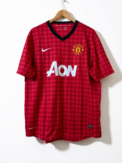V.Persie x Manchester United 2012-13 Home(Rare)-XL