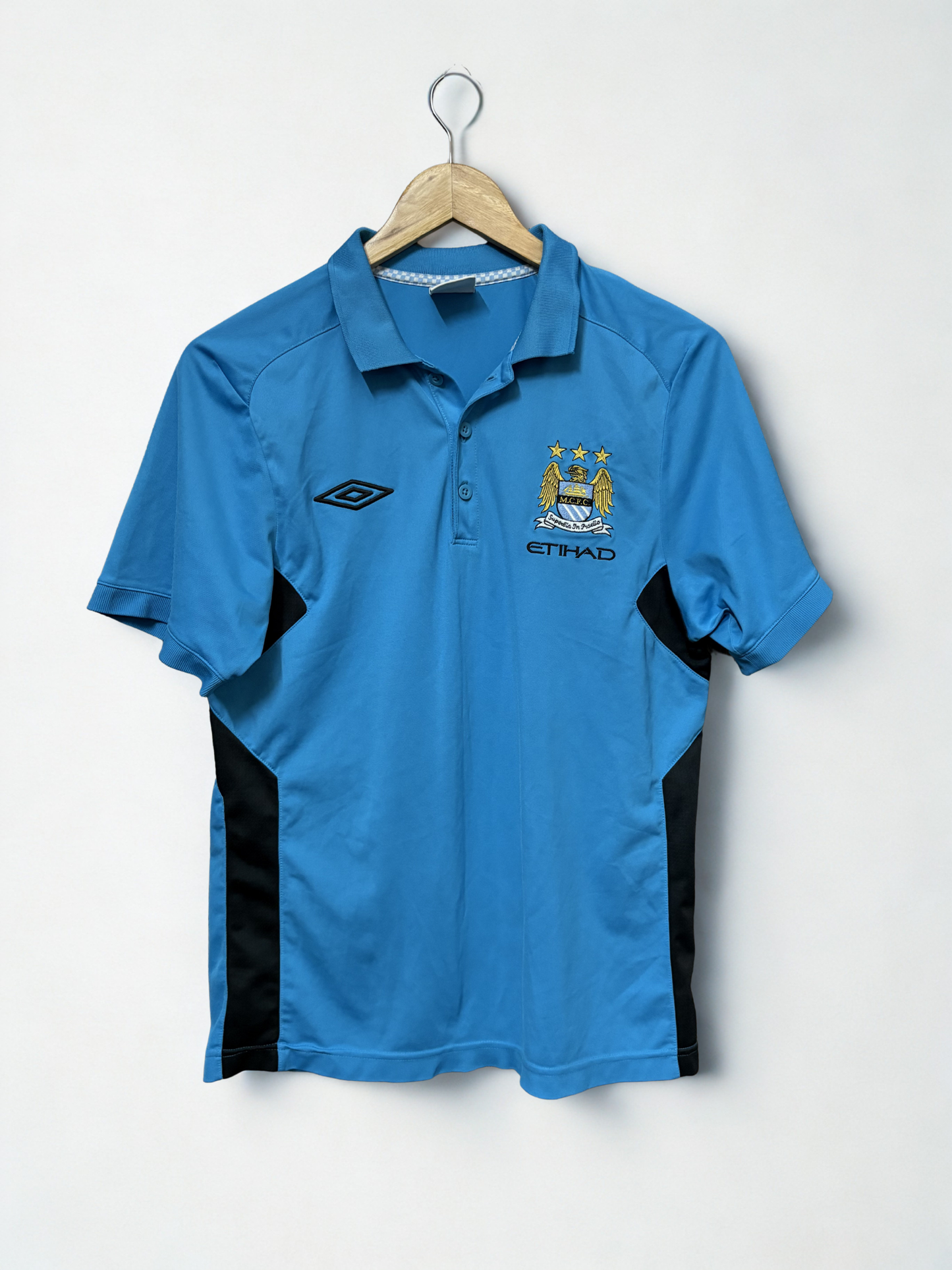 Umbro Manchester City 2011-12 Polo T-Shirt(Rare)